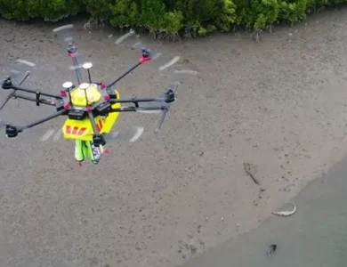 Timsahları İnsan Gözünden Daha İyi Tespit Edebilen Drone