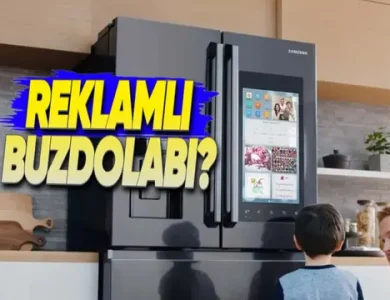Samsung, Akıllı Buzdolaplarında Reklam Göstermeye Başladı