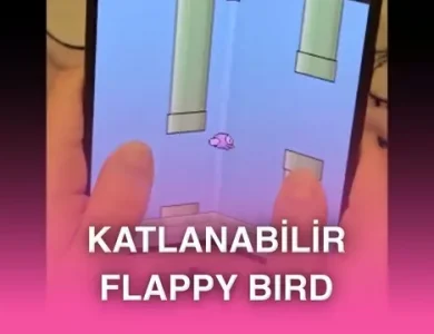 Sadece katlanabilir telefonda oynanabilen Flappy Bird geliştirildi [Video]